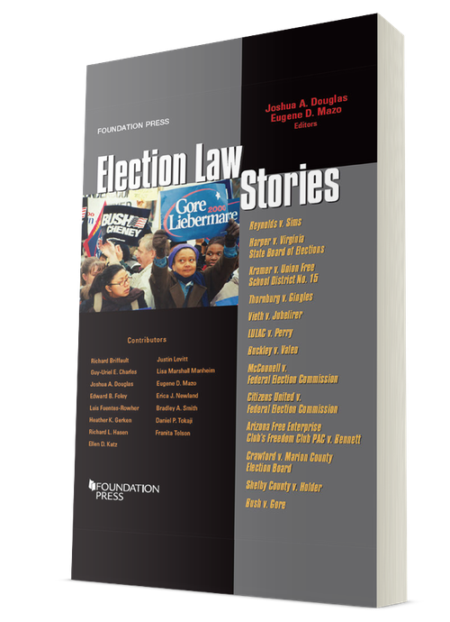 Election Law Stories book cover